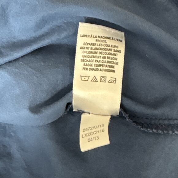 AEROPOSTALE Floral Skirt Medium Blue Summer Casual Women's Flowy Spring - Picture 7 of 7